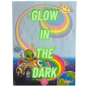 One SHEET VRare Lisa Frank Vintage Astro Blast Zoomer Zorbit Aliens Stationery